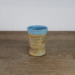 Keramik Becher ohne Henkel Handmade - BE 11005 - 15 - Becher