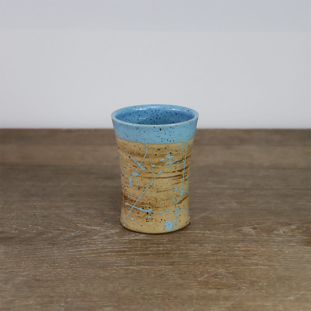 Keramik Becher ohne Henkel Handmade - BE 11005 - 15 - Becher