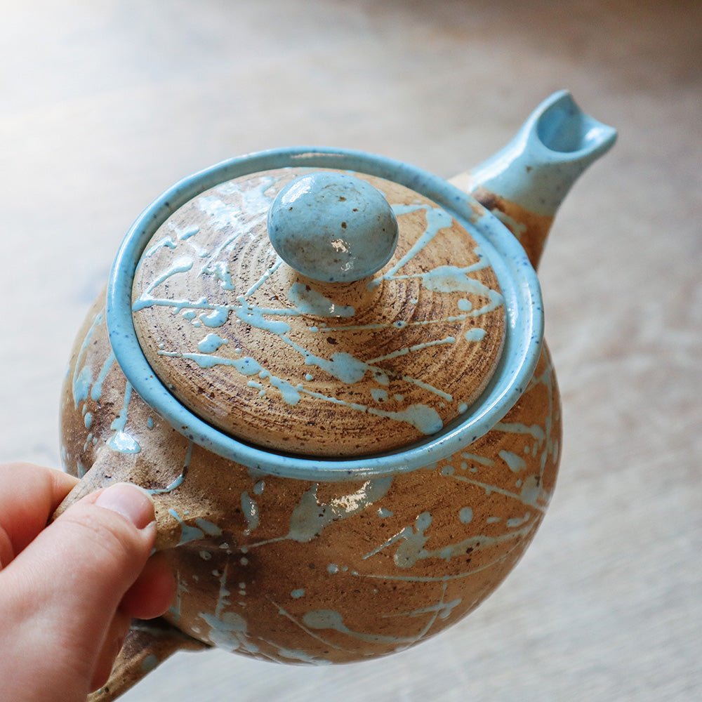Keramik Teekanne Handegemacht - TK 32100 - 13 - Kaffeekanne