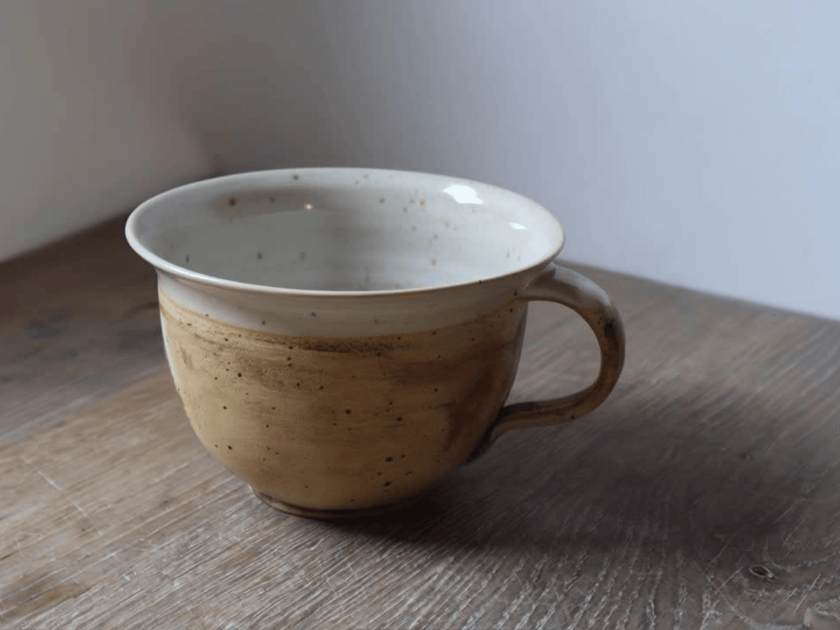 Jumbotasse, große Tasse aus Keramik Handgefertigt - TJ 31200 - 500 ml Tasse