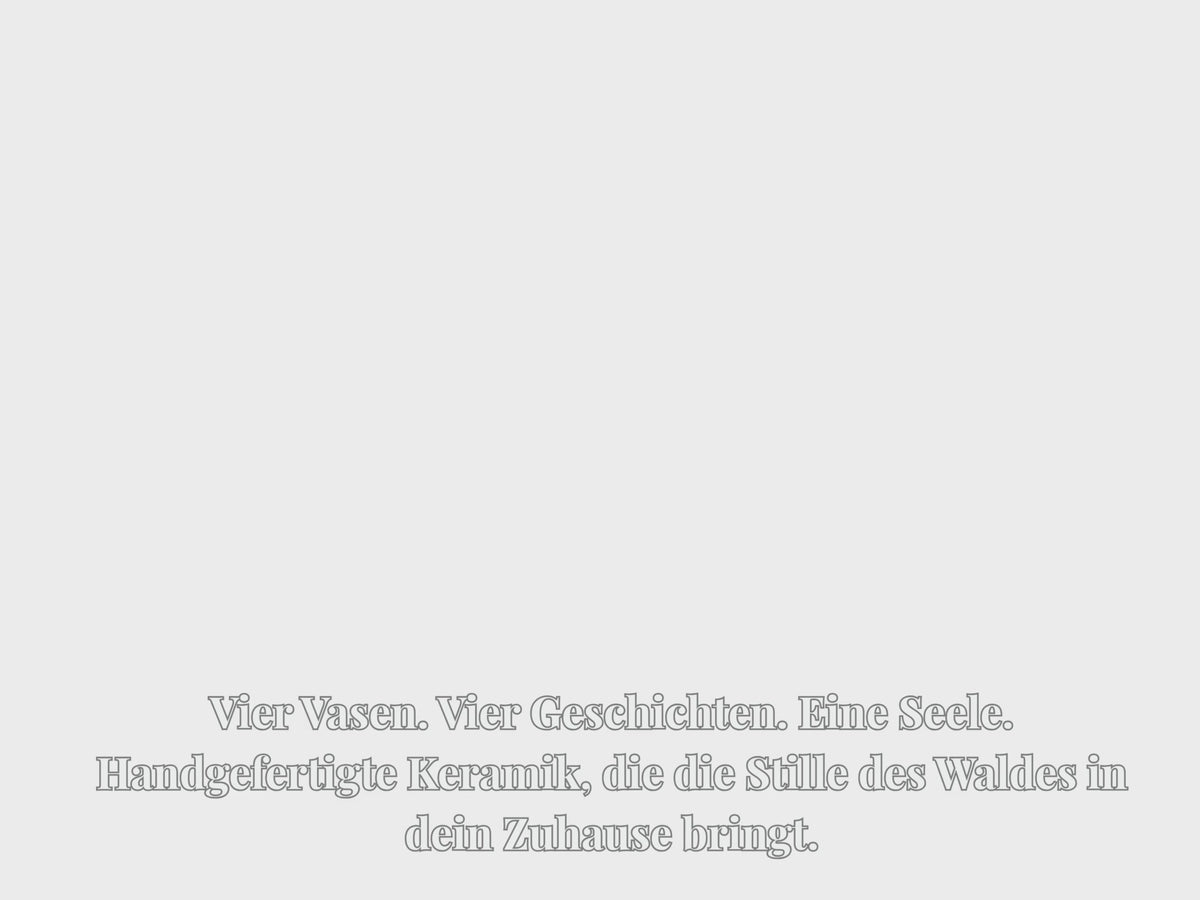 Keramik Vase groß Sonder-Edition Handgemacht